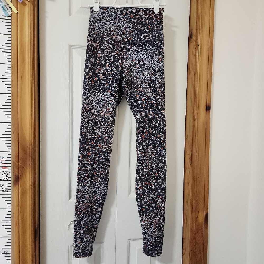 Lululemon Women's Align HR Pant 28" W5BZ0S Water Blossom mult red blue legging 4 - Picture 7 of 16